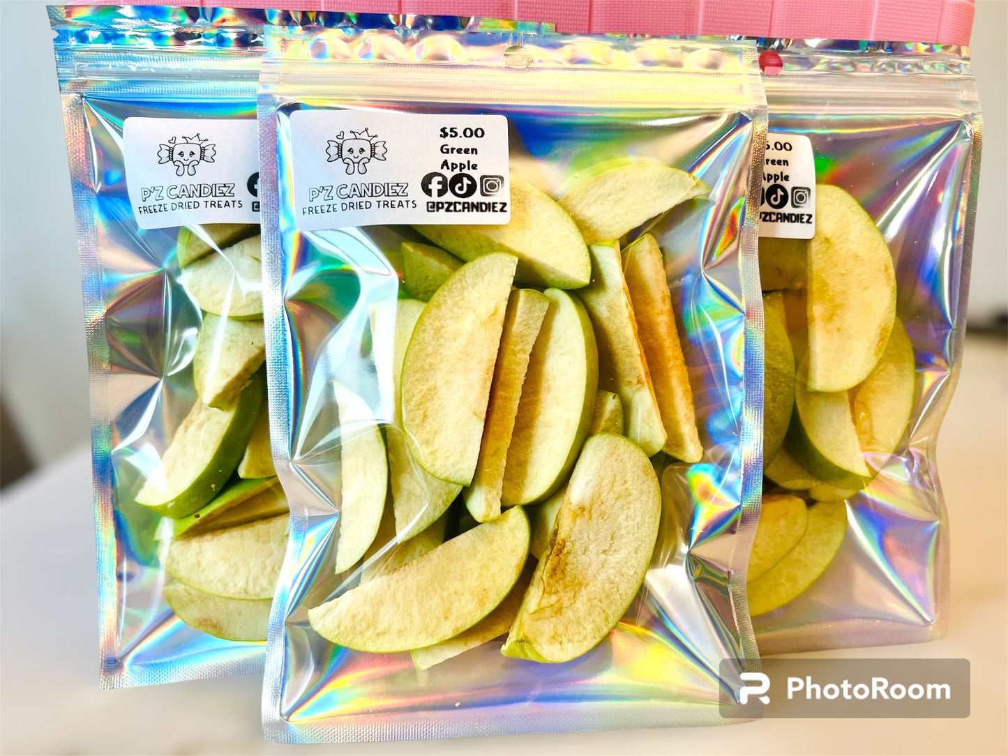 Freeze Dried Green Apples